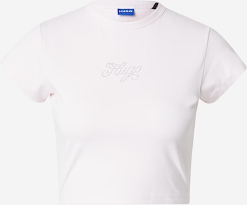 T-shirt 'Dome_B' HUGO en rose : devant