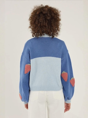 Hiccup Strickjacke in Blau