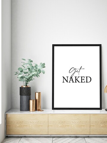 Liv Corday Image 'Get Naked' in White