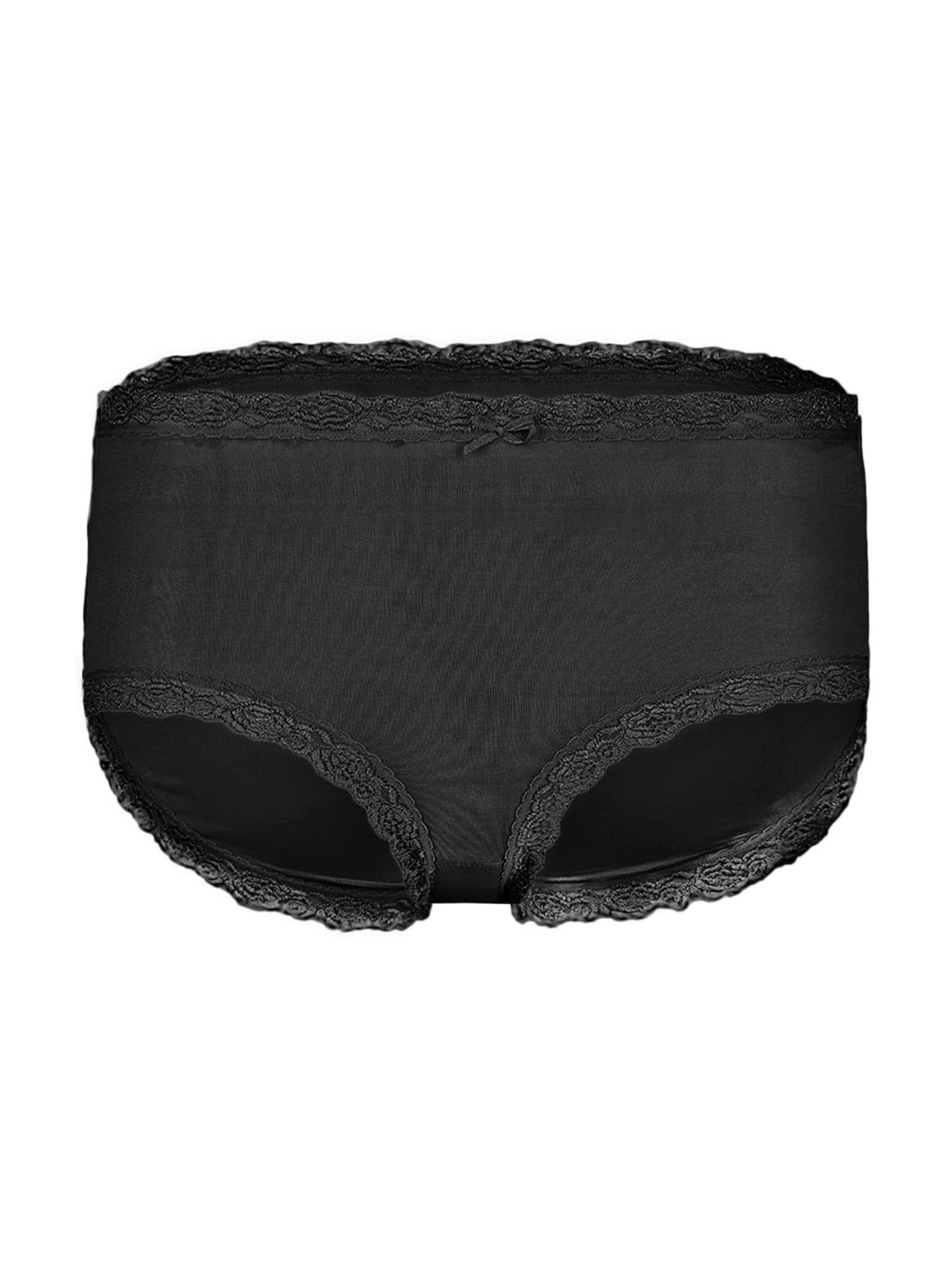 Nina von C. Panty 'Multiple Packs' in Black: front