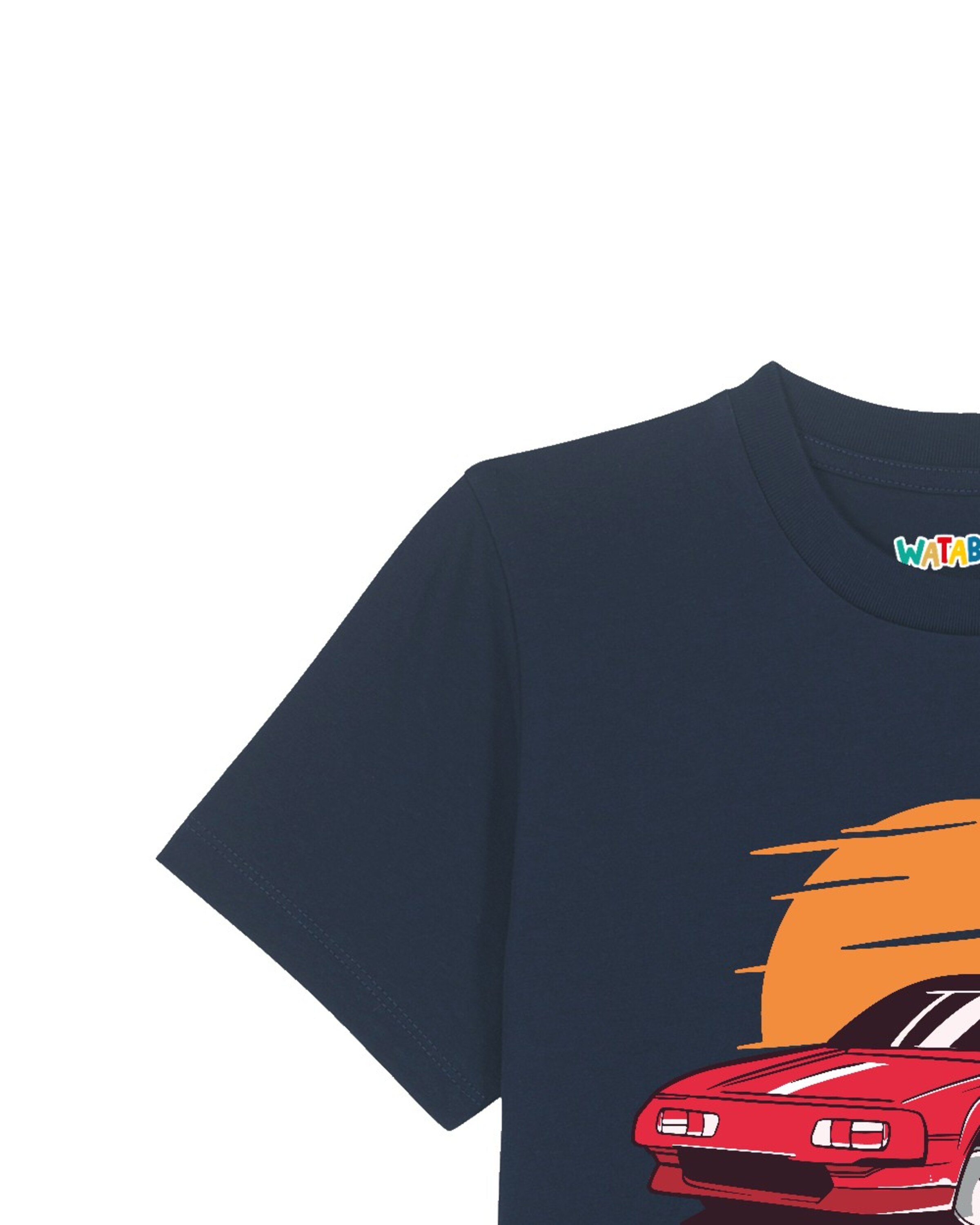 T-Shirt 'Sport Car' watabout.kids en bleu