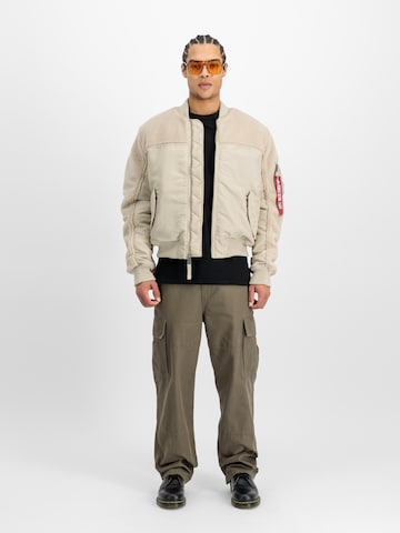 Veste mi-saison ALPHA INDUSTRIES en beige