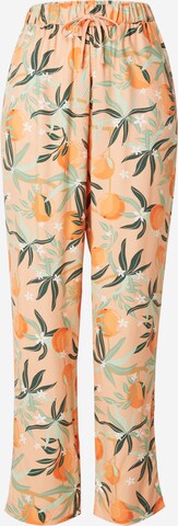Hunkemöller Pyžamové kalhoty – oranžová: přední strana