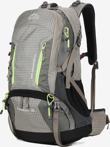 Aoking Backpack in Grey: front