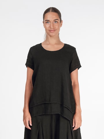 GRIZAS Blouse in Zwart: voorkant