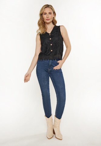 usha FESTIVAL Vest 'Fashion Look' in Black