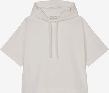 Marc O'Polo Sweatshirt in White: front