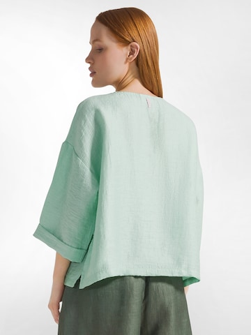 DEHA Bluse 'Shiny' in Grün