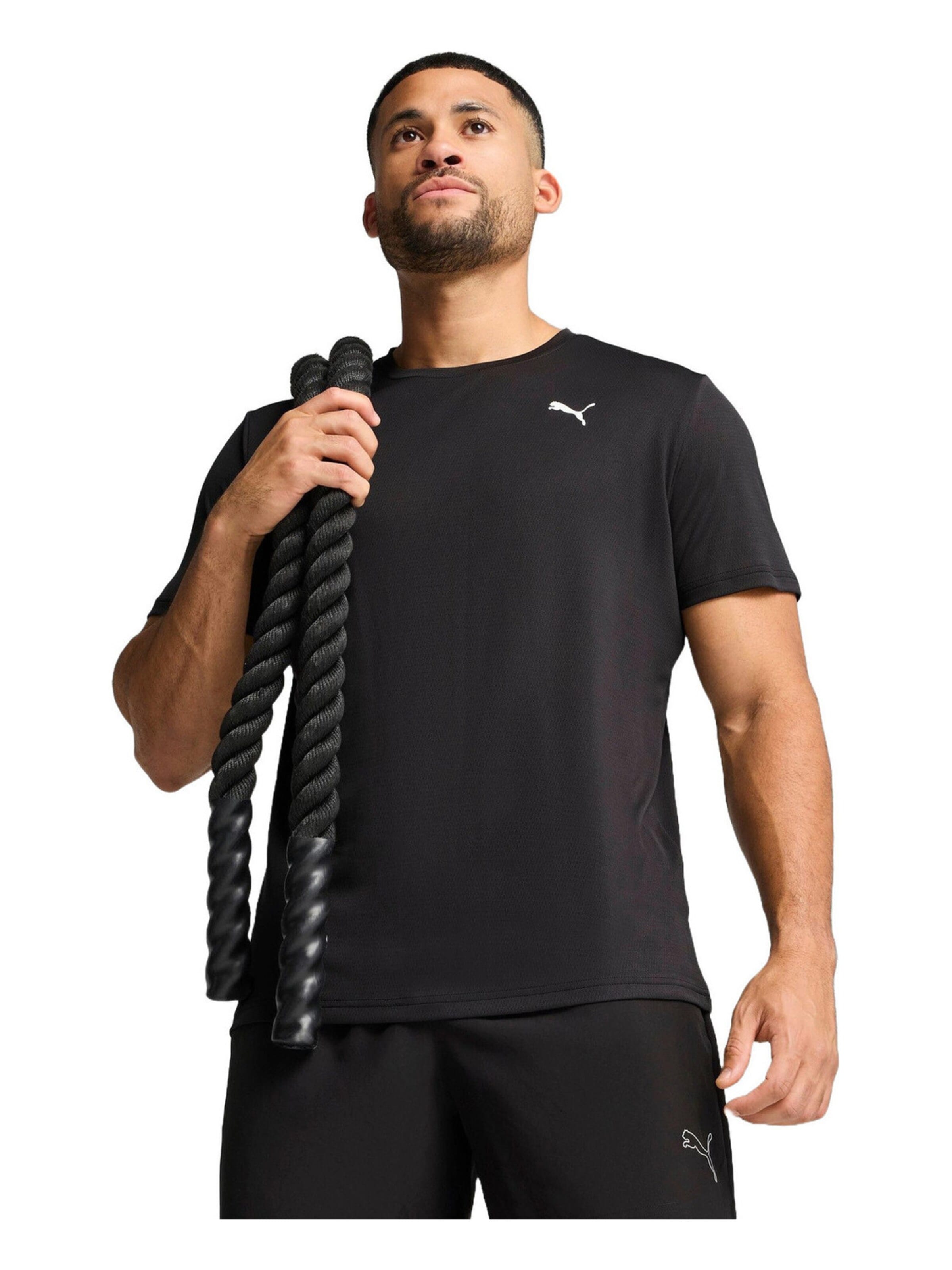 PUMA Shirt‌‌‌‌‌‌‌‌‌‌ in Schwarz: Vorderseite