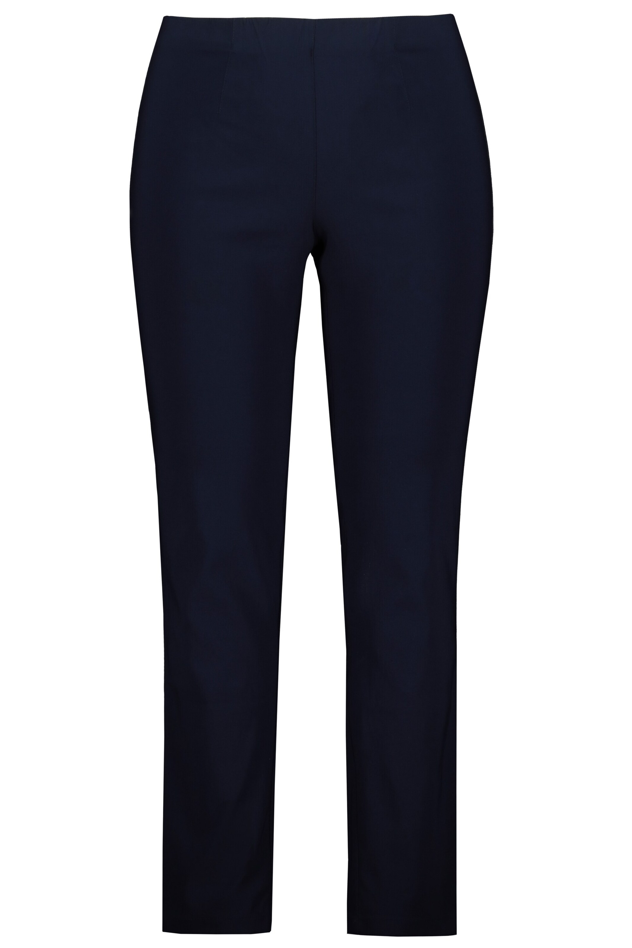 Ulla Popken Regular Broek 'Sienna' in Blauw: voorkant