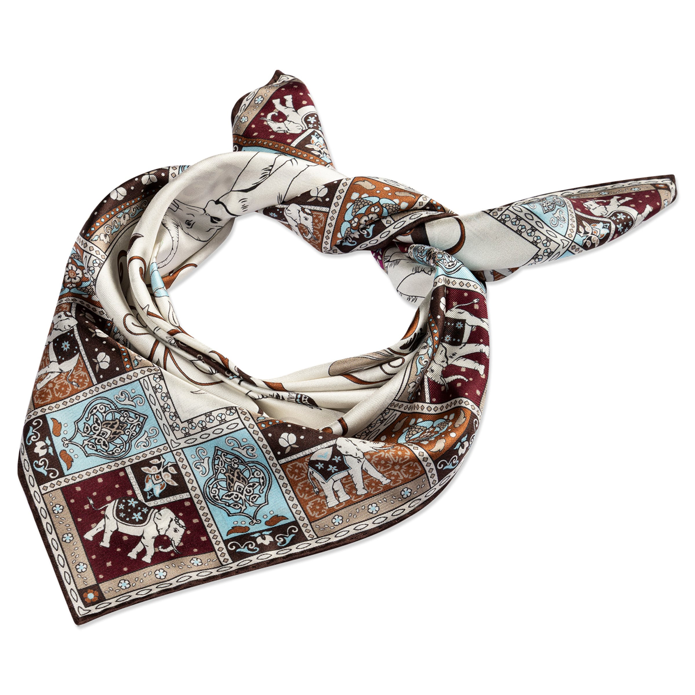 Foulard di Roeckl in colori misti: frontale