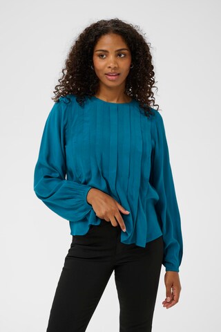 Kaffe Bluse 'KAAria' in Blau: Vorderseite
