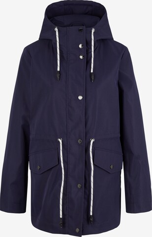 TOM TAILOR Tussenparka in Blauw: voorkant