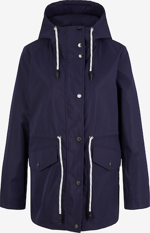 TOM TAILOR Between-Seasons Parka in Blue: front