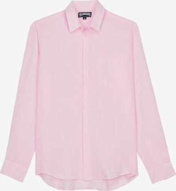 Chemise Vilebrequin en rose : devant