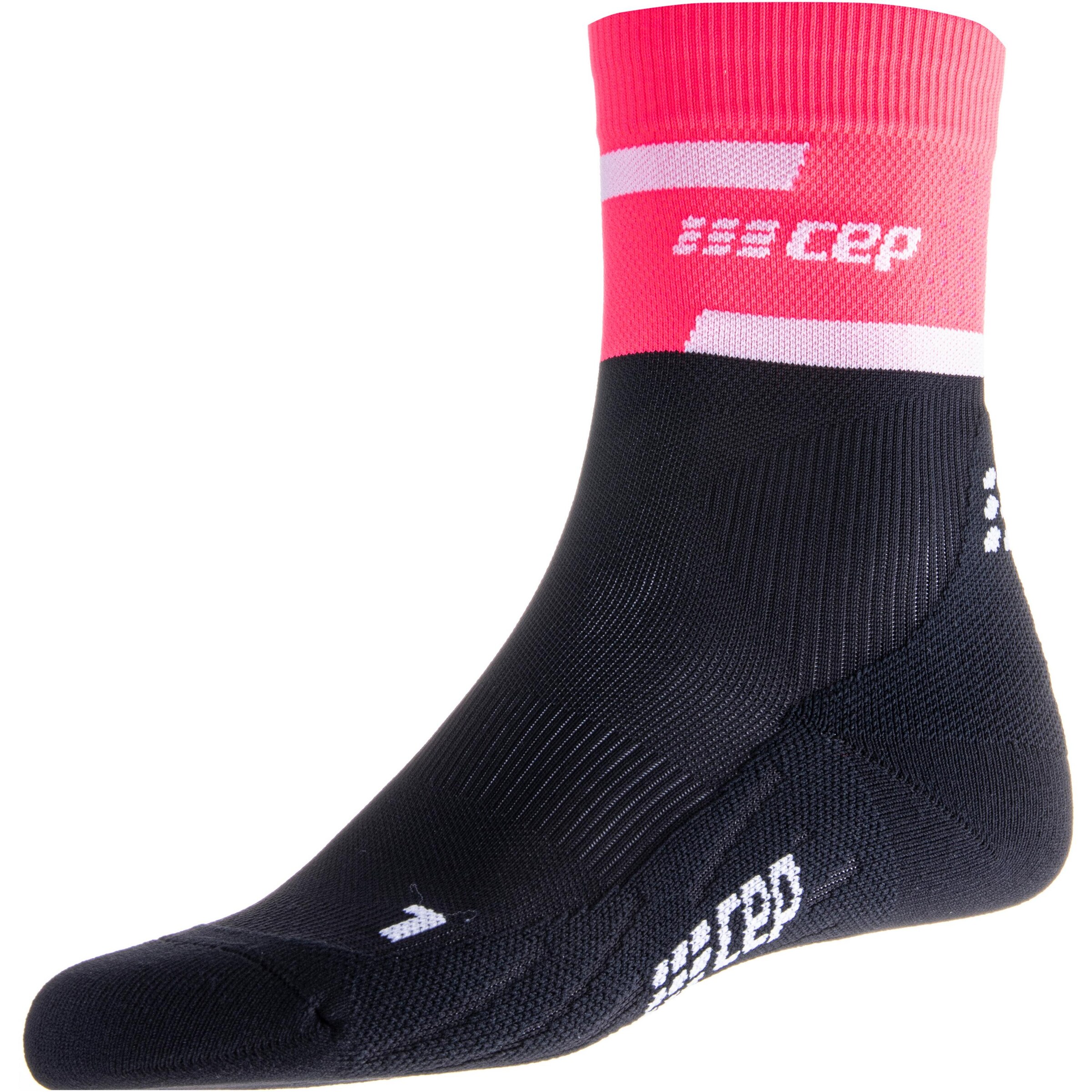 CEP Athletic Socks 'the run mid cut' in Blue: front