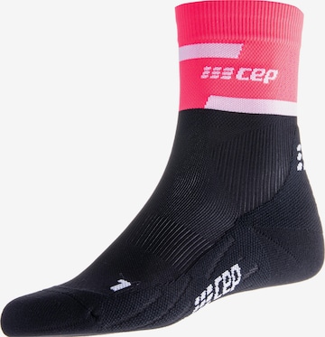 CEP Athletic Socks 'the run mid cut' in Blue: front