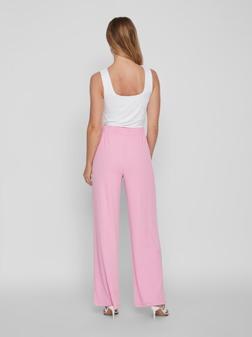 VILA Wide Leg Hose 'Ofelia' in Pink