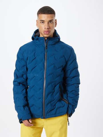 KILLTEC Outdoor jacket in Blue: front