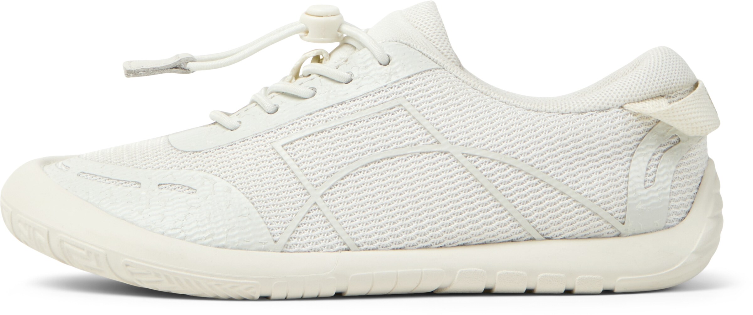 Sneaker 'Peu Path' di CAMPER in bianco: frontale