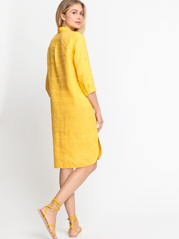 Olsen Shirt Dress in Yellow