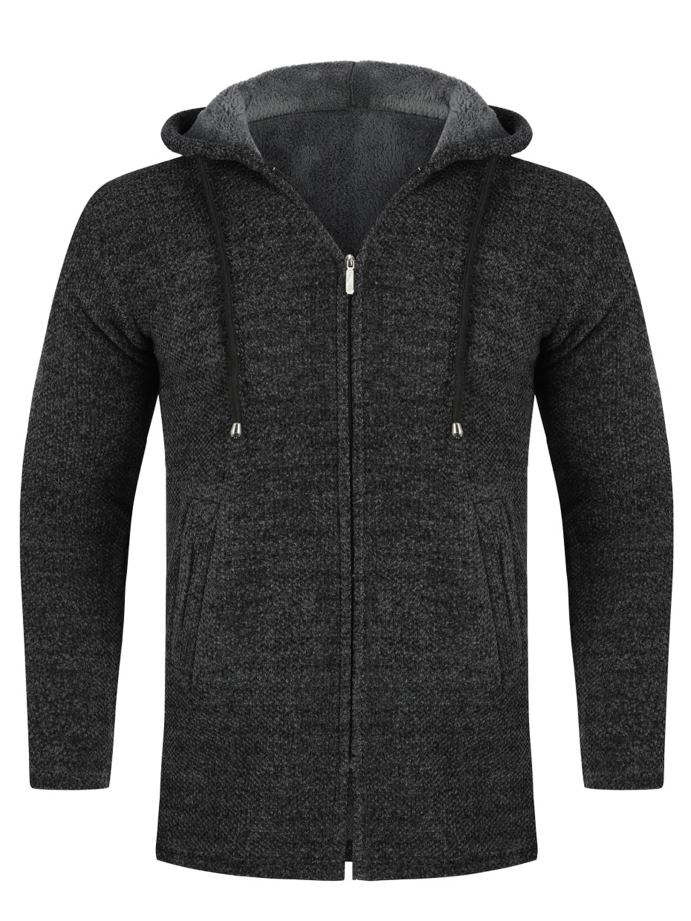 Youthup Strickjacke‌‌ in Grau: Vorderseite