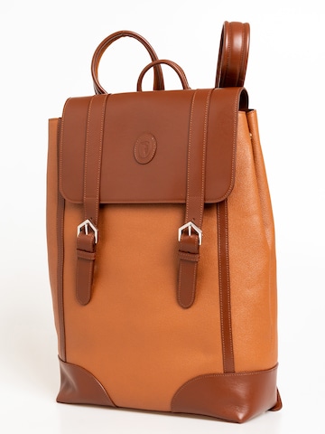 Trussardi Backpack in Brown: front