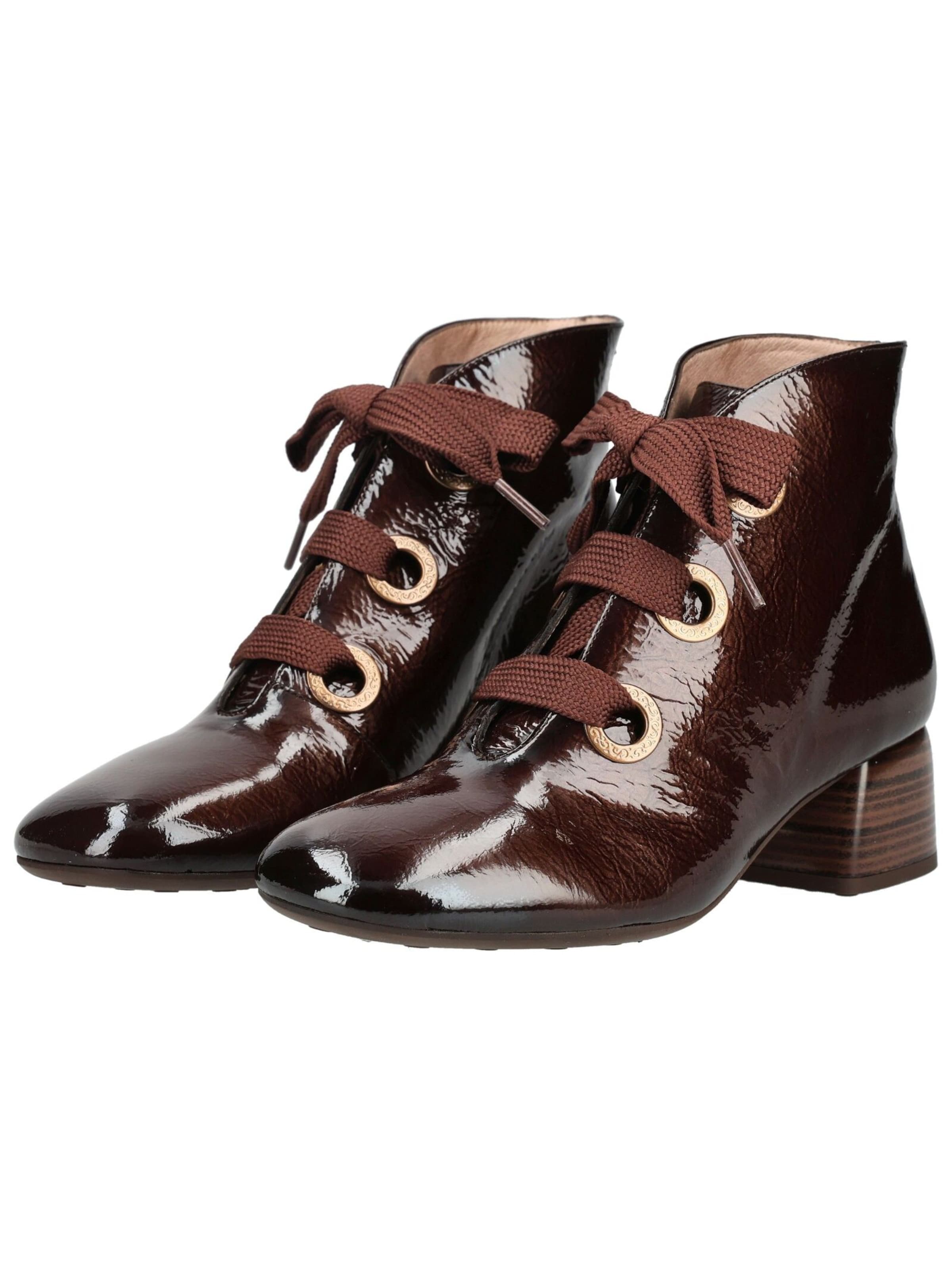 Bottines à lacets Hispanitas en marron