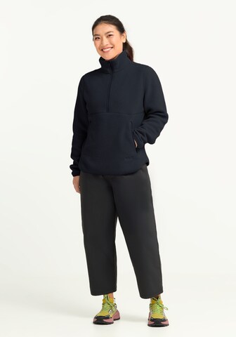 JACK WOLFSKIN Pullover in Blau