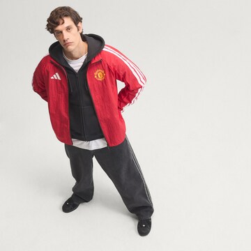 ADIDAS PERFORMANCE Trainingsjacke 'Manchester United Anthem' in Rot