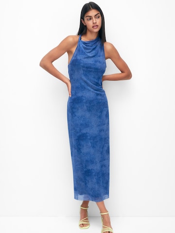 Pull&Bear Kleid in Blau: predná strana