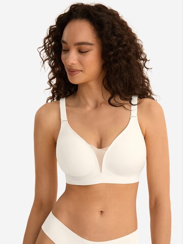 SHARICCA Bralette Bra 'Wire-Free' in White
