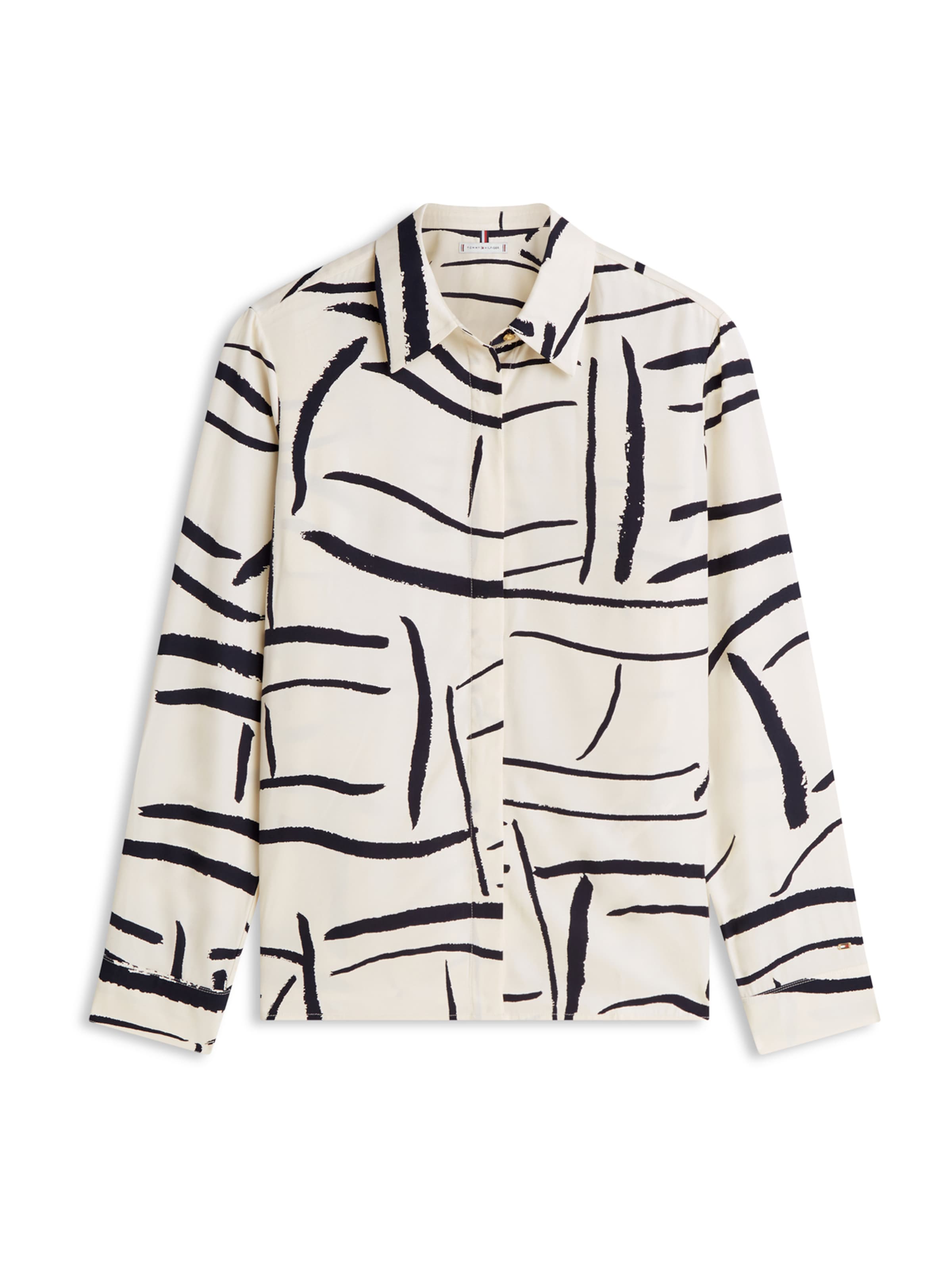 Chemisier TOMMY HILFIGER en blanc : devant