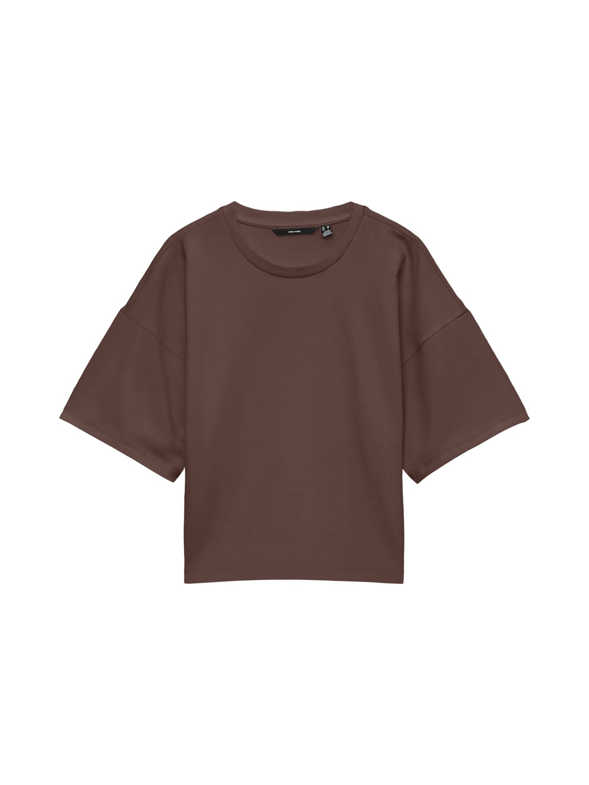 VERO MODA Tricot 'Kiara' in Bruin: voorkant