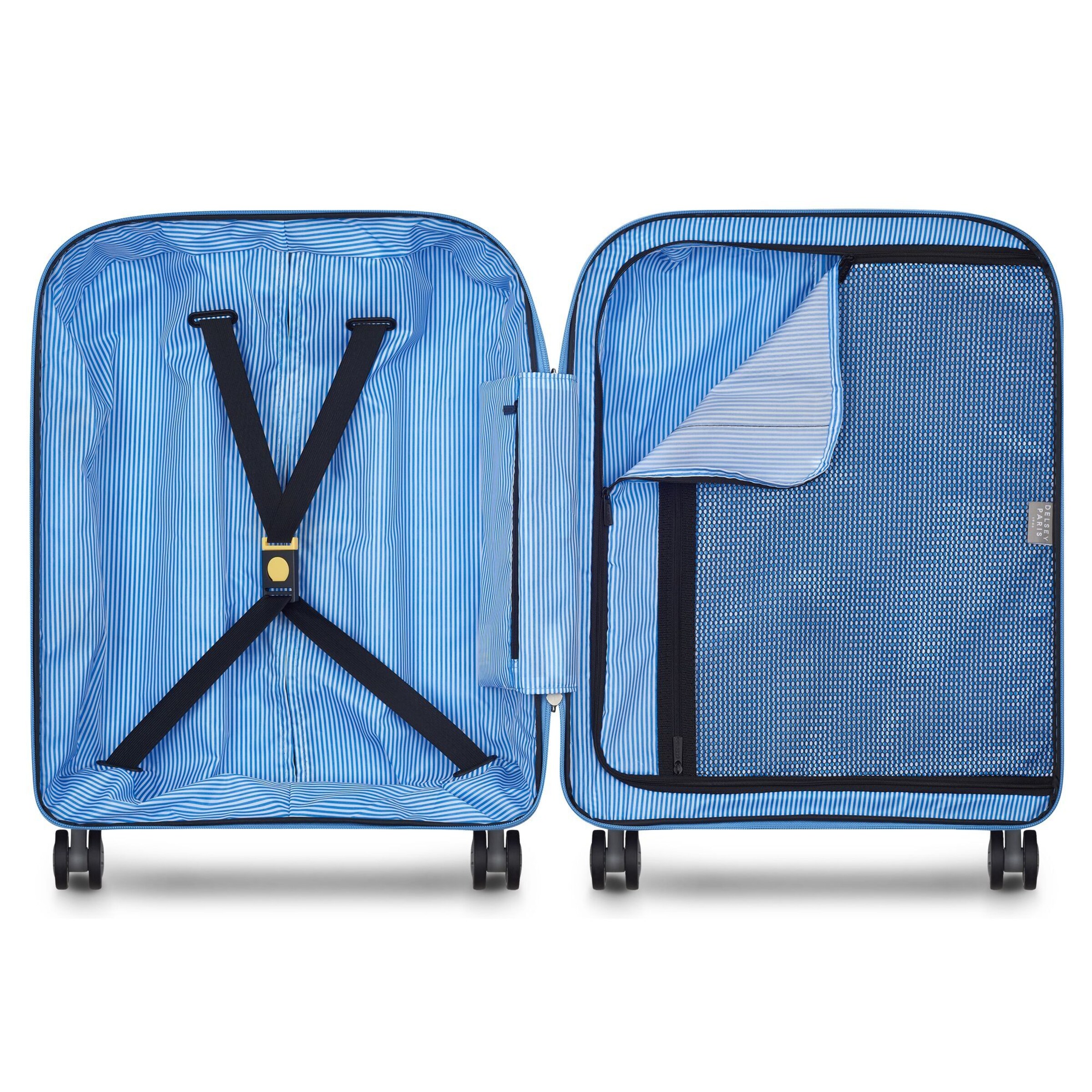 Valisette 'Clavel' Delsey Paris en bleu