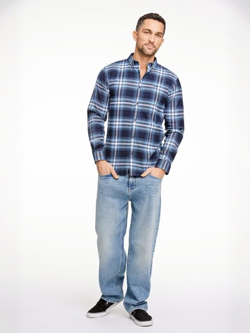 Lindbergh - Ajuste regular Camisa en azul
