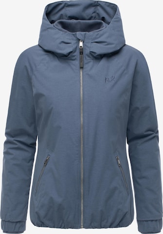 Ragwear Weatherproof jacket ' Dizzie Warm II ' in Blue: front