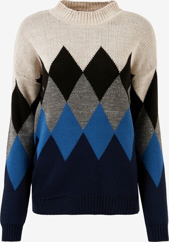 Pull-over LELA en bleu : devant