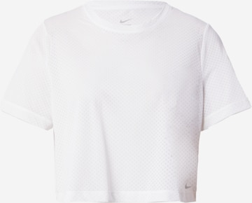 NIKE Sportshirt 'ONE CLASSIC' in Weiß: predná strana