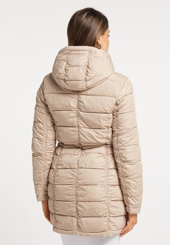 faina Between-seasons coat in Beige