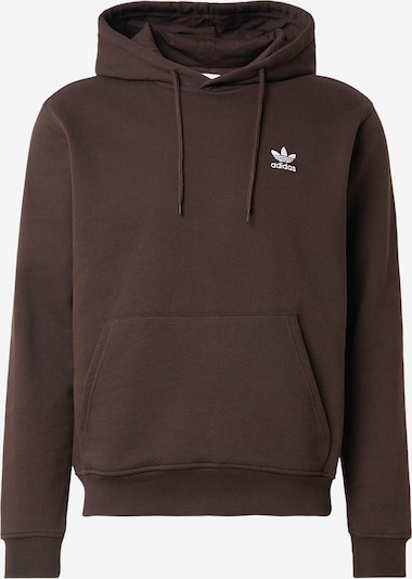 Megztinis be užsegimo 'Essentials' iš ADIDAS ORIGINALS, spalva – tamsiai ruda, Prekių apžvalga