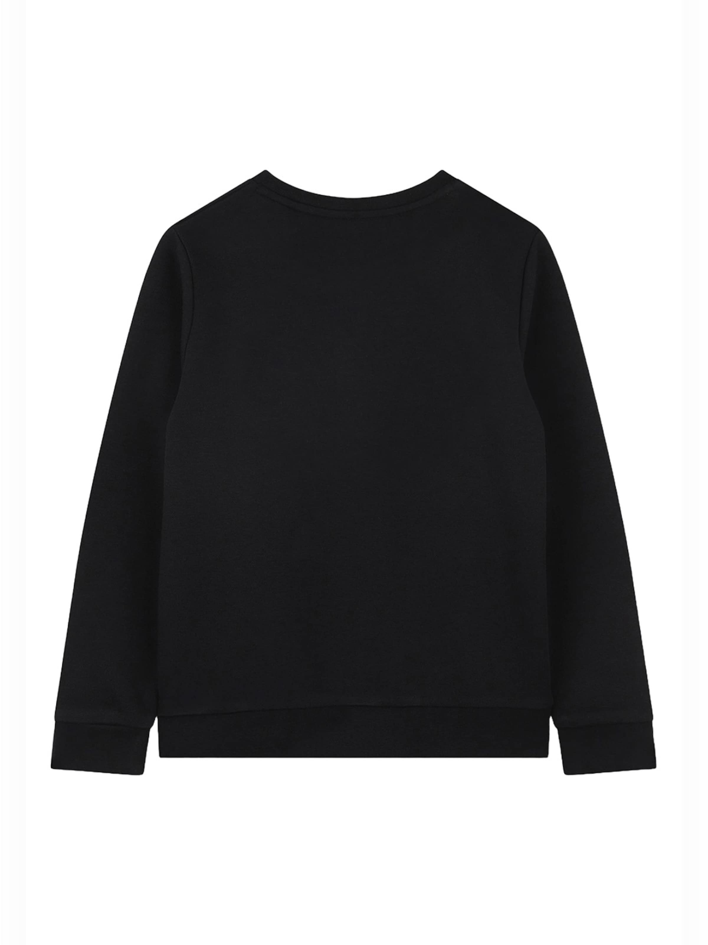 BOSS Sweatshirt 'Felpa girocollo nera per bambino' in Zwart