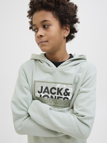 Sweat 'JCOLogan' Jack & Jones Junior en vert