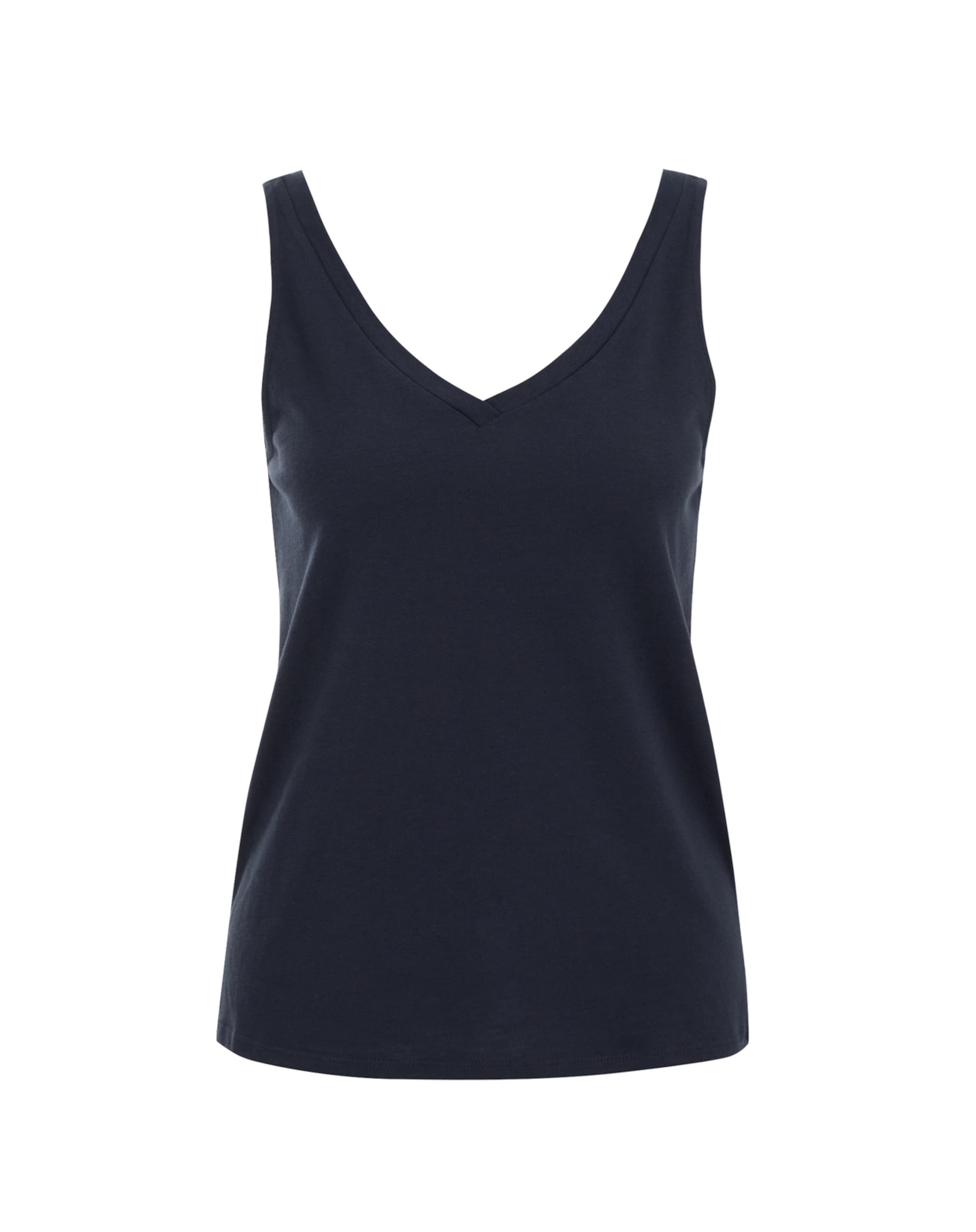 Top di WE Fashion in blu: frontale