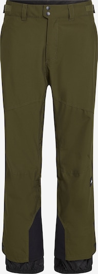 Laisvalaikio kelnės iš O'NEILL, spalva – žalia / juoda, Prekių apžvalga