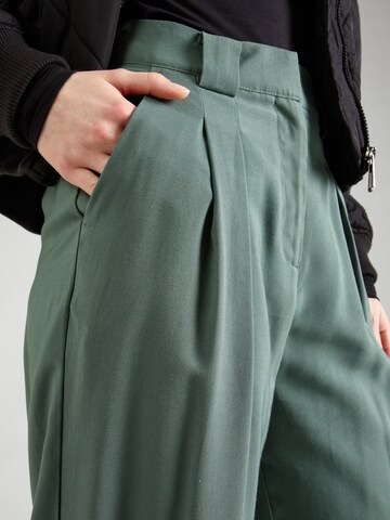 ABOUT YOU Wide leg Broek 'Mira' in Groen