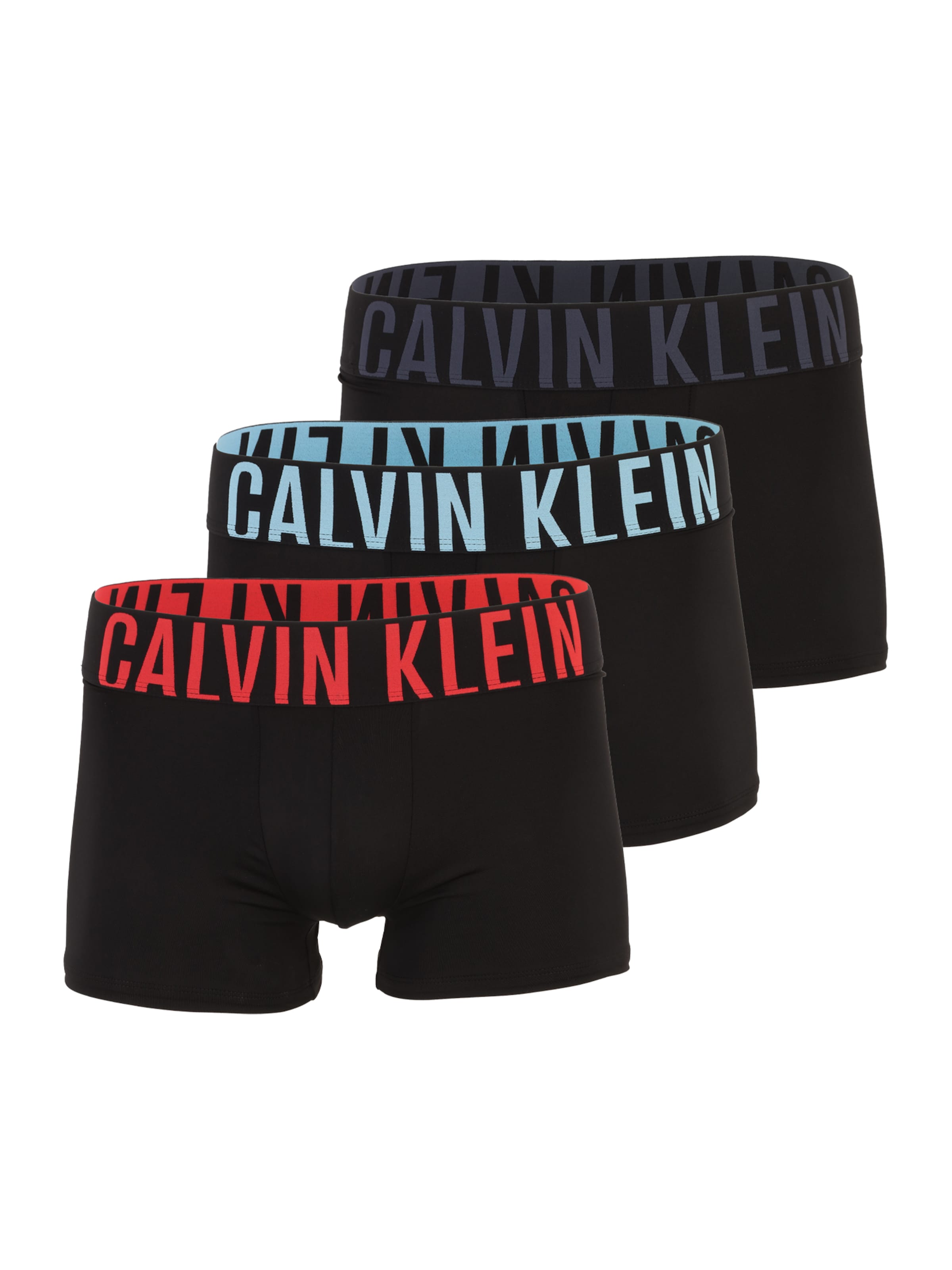 melns Calvin Klein Underwear Bokseršorti: no priekšpuses
