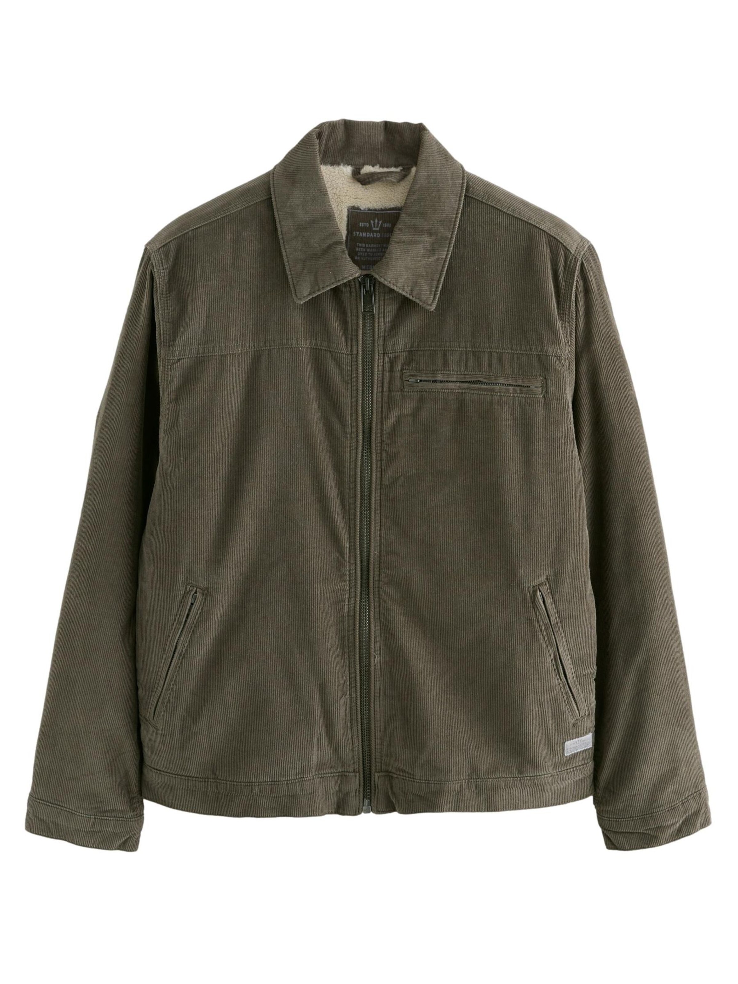 Next Přechodná bunda – hnědá: přední strana