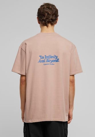 MT Upscale T-shirt 'Love Story' i rosa