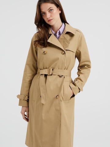 WE Fashion Between-seasons coat in Brown